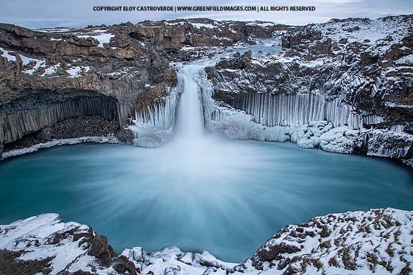 Aldeyjarfoss Waterfalls